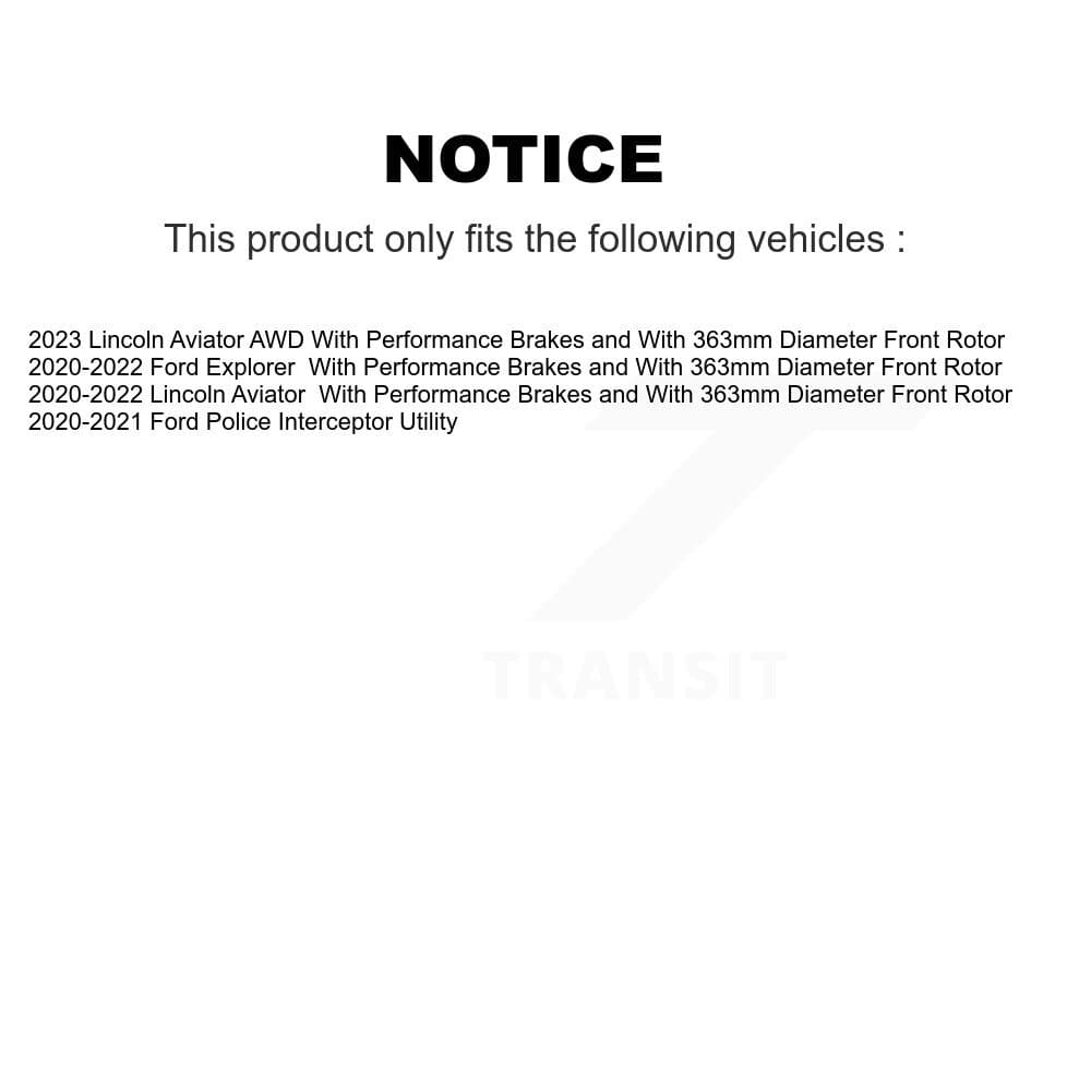 Transit Auto - KGF-102661 - Front Disc Brake Kits image 19