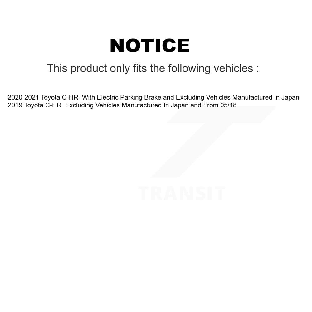 Transit Auto - KGF-102884 - Rear Disc Brake Kits image 19