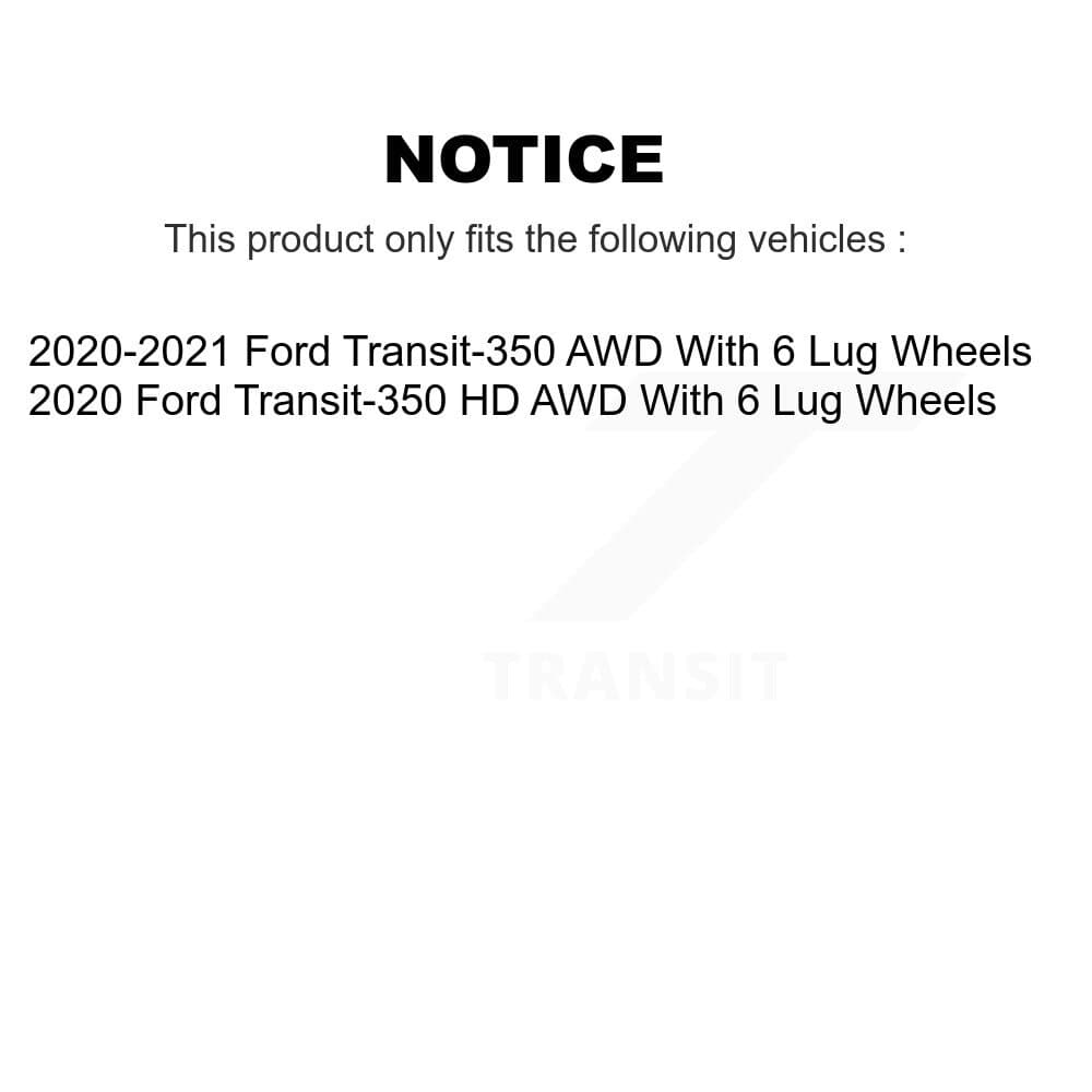 Transit Auto - KGF-102885 - Rear Disc Brake Kits image 19