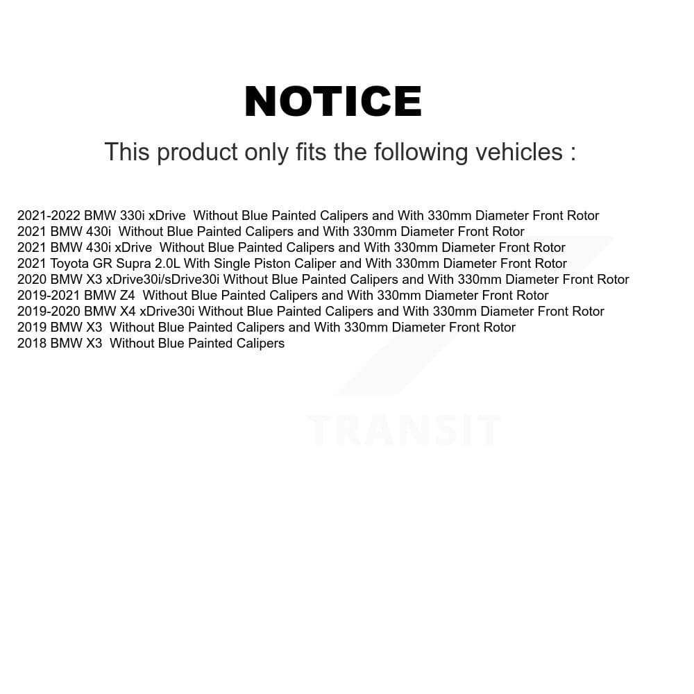 Transit Auto - KGF-103034 - Front Disc Brake Kits image 19
