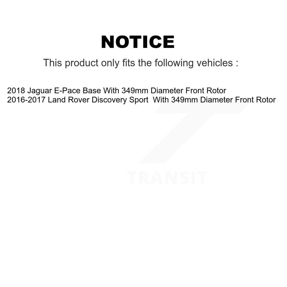 Transit Auto - KGF-103104 - Front and Rear Disc Brake Kits image 19
