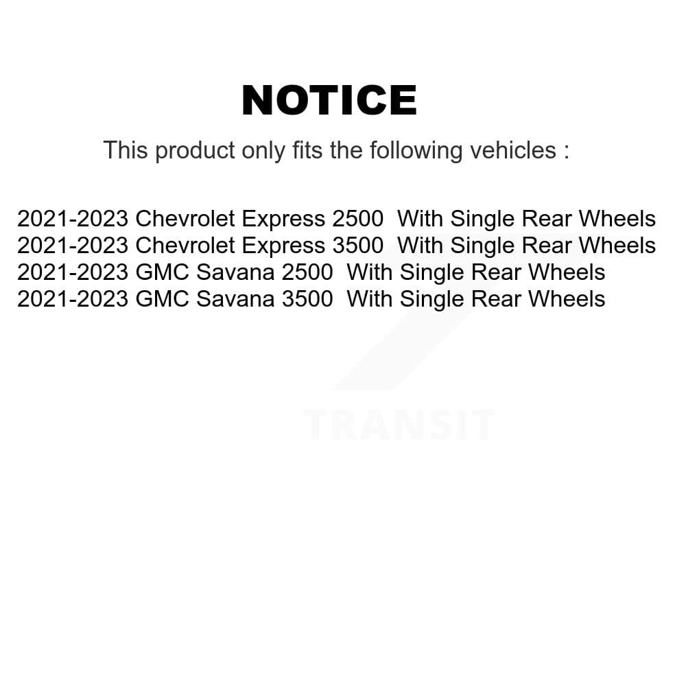 Transit Auto - KGF-103316 - Rear Disc Brake Kits image 19