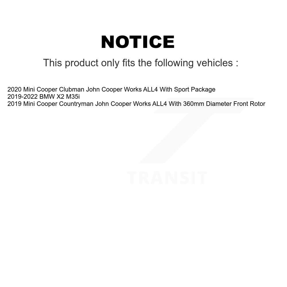 Transit Auto - KGF-103365 - Front Disc Brake Kits image 19