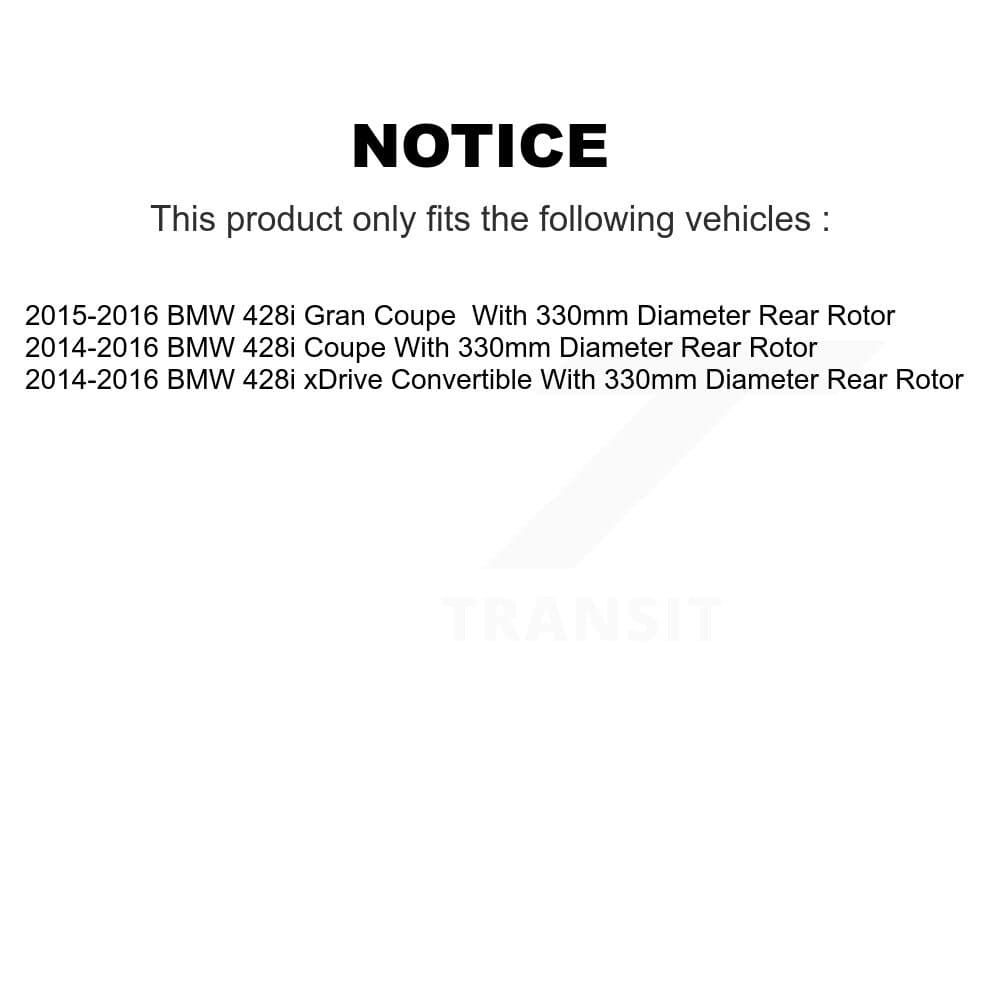 Transit Auto - KGF-103389 - Rear Disc Brake Kits image 19