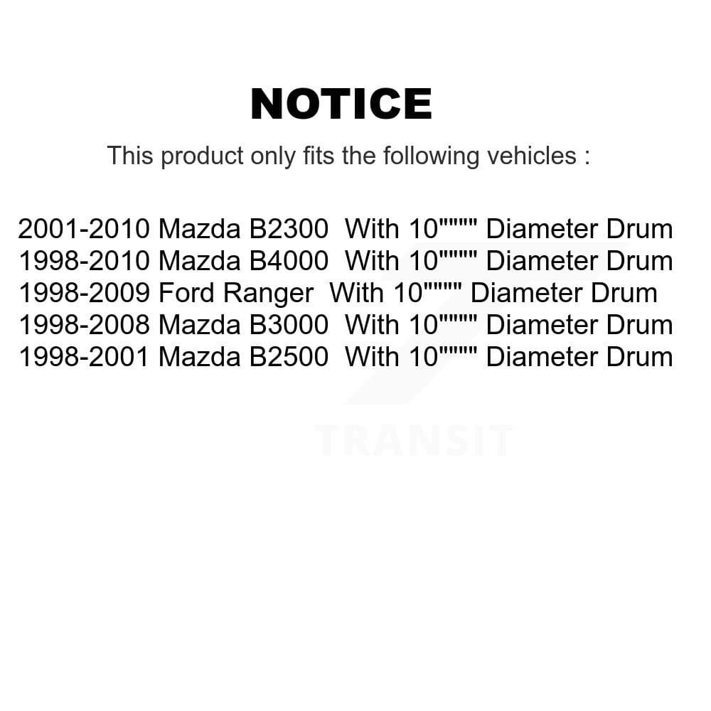 Transit Auto - KGN-100058 - Rear Brake Drum Kits image 19