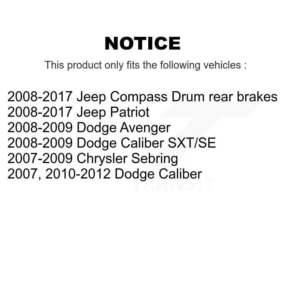 Transit Auto - KGN-100082 - Rear Brake Drum Kits image 19