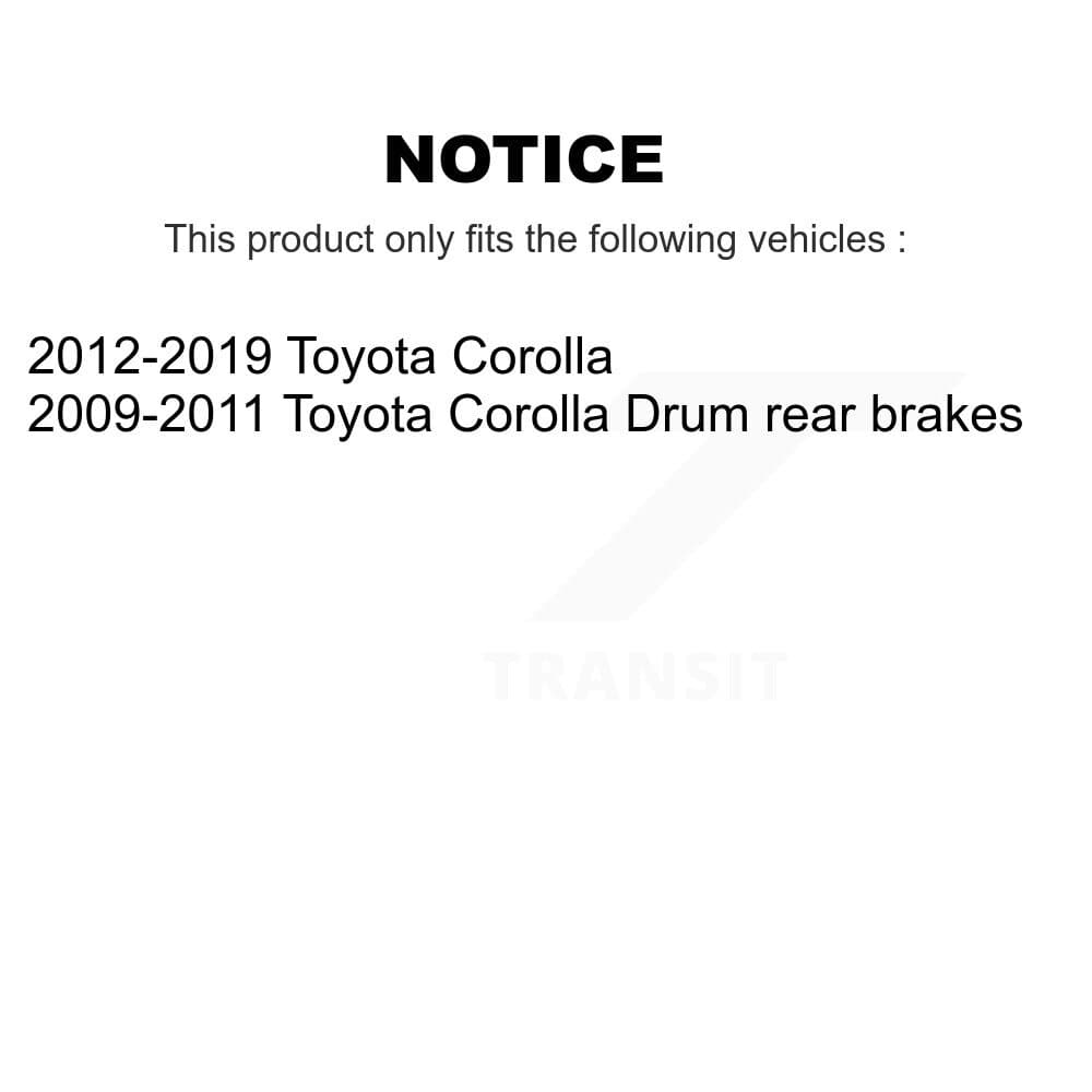 Transit Auto - KGN-100083 - Rear Brake Drum Kits image 19
