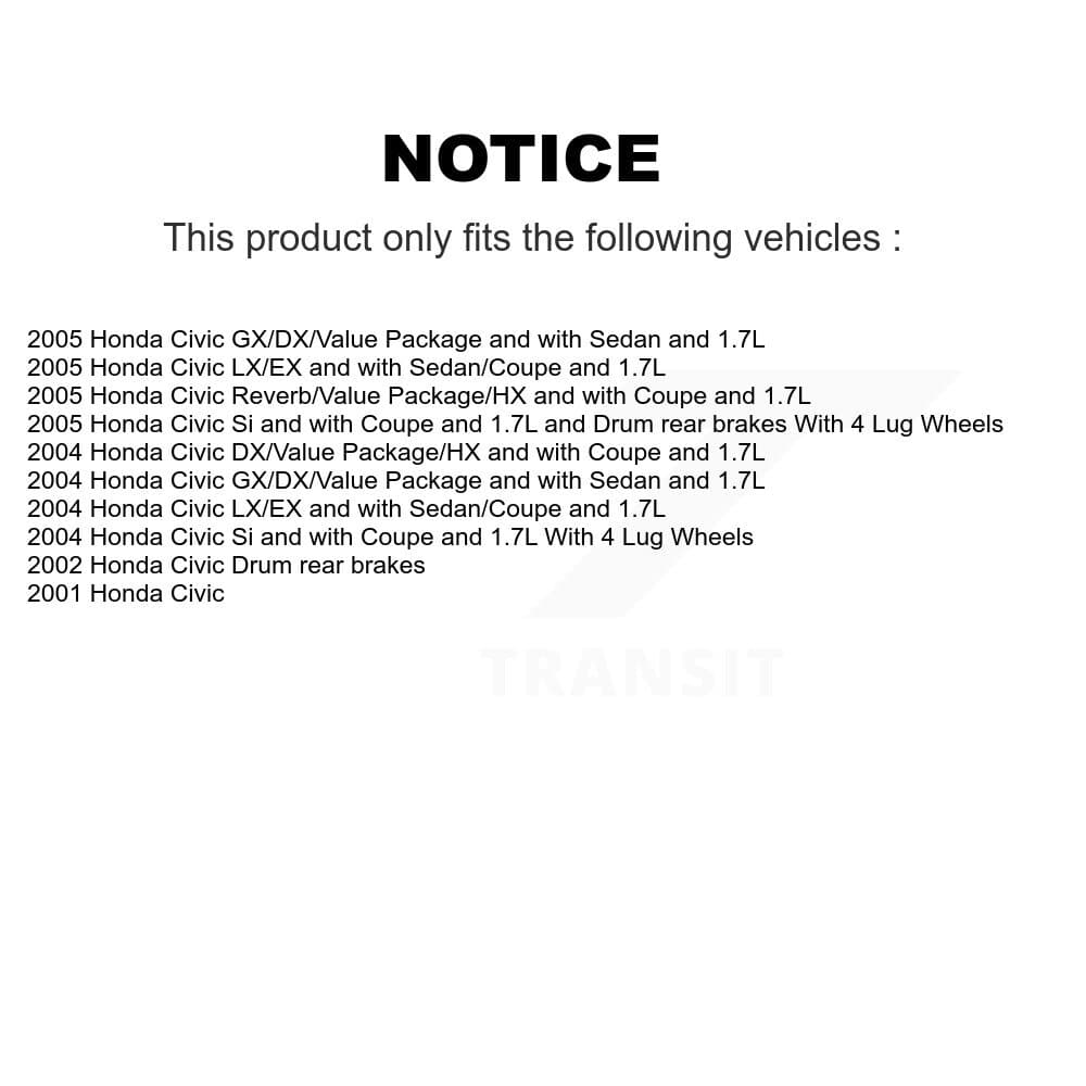Transit Auto - KGN-100131 - Rear Brake Drum Kits image 19