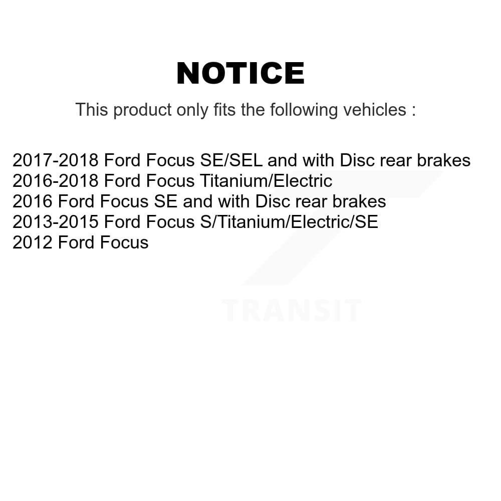 Transit Auto - KGS-100656 - Front and Rear Disc Brake Kits image 19