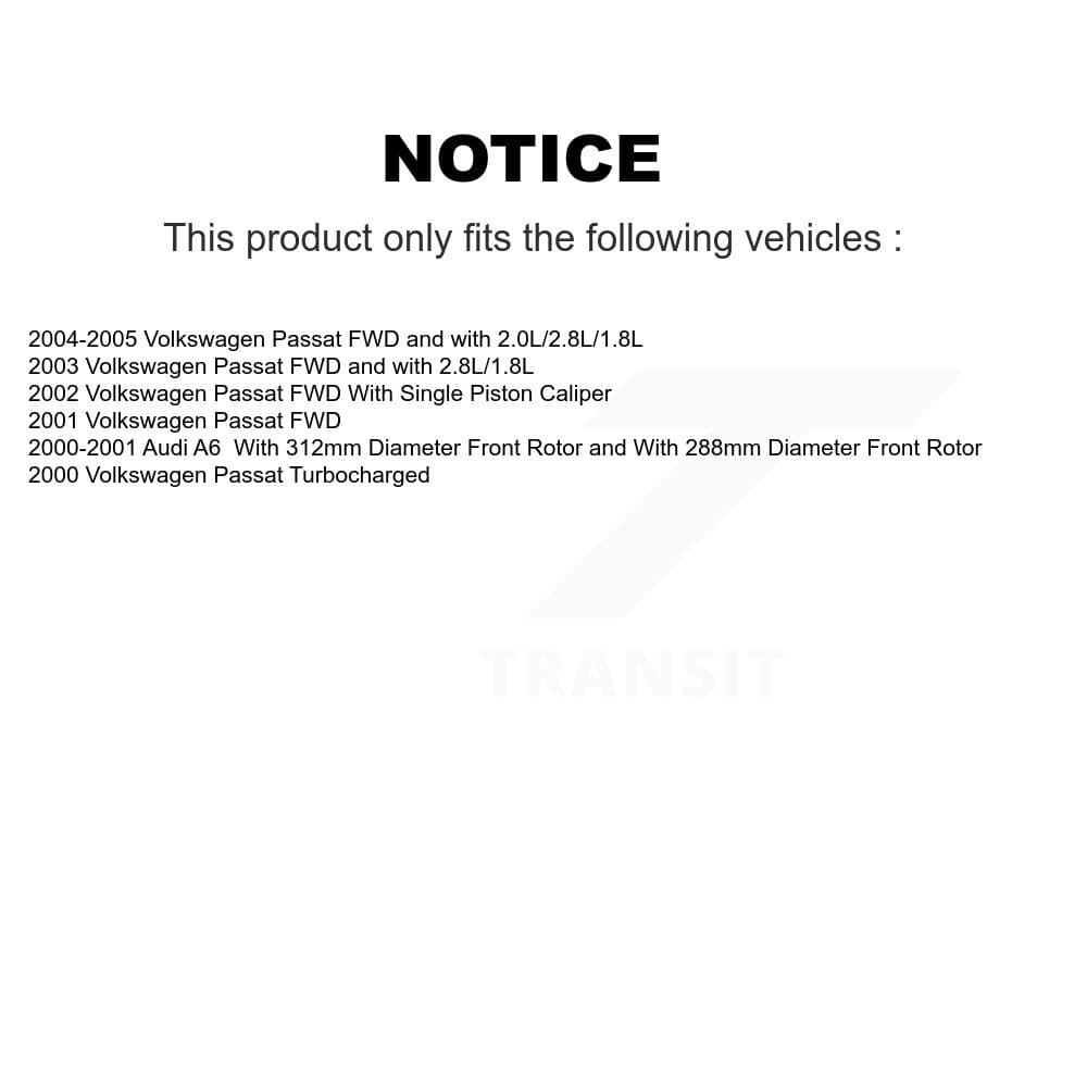 Transit Auto - KGS-100739 - Front and Rear Disc Brake Kits image 19