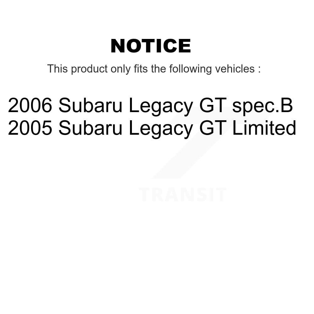Transit Auto - KGS-100893 - Front and Rear Disc Brake Kits image 19