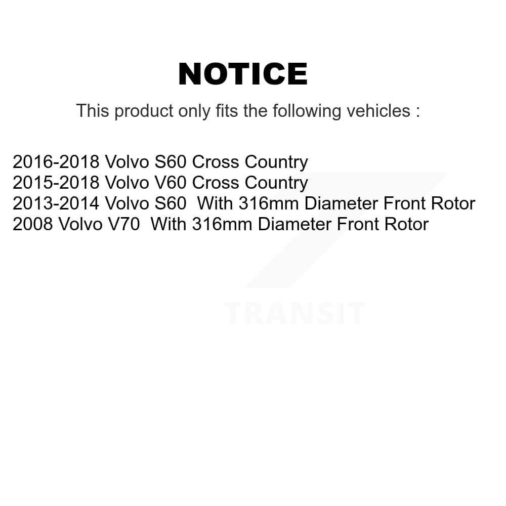 Transit Auto - KGS-101013 - Front and Rear Disc Brake Kits image 19