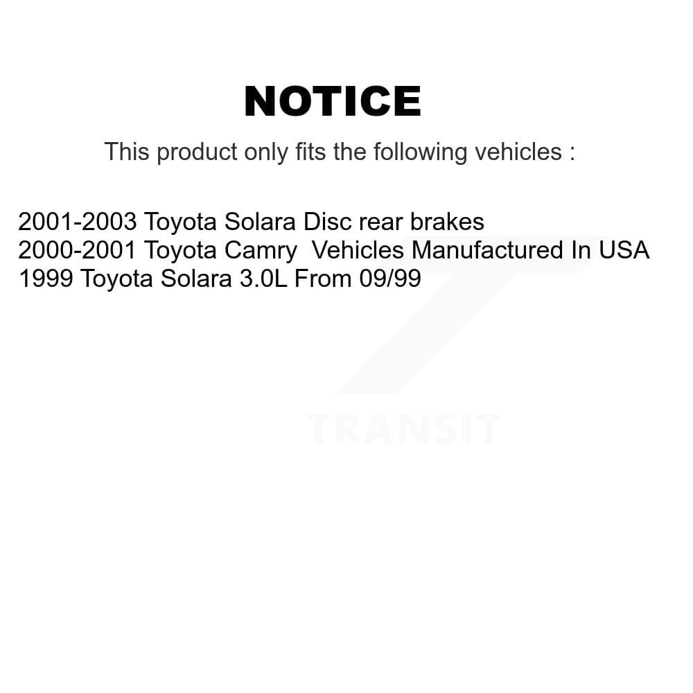 Transit Auto - KGS-101263 - Rear Disc Brake Kits image 19