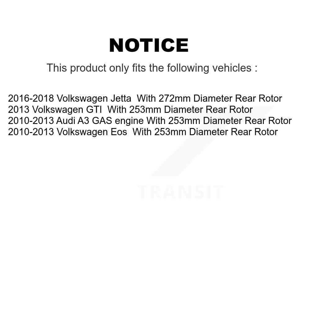 Transit Auto - KGS-101455 - Rear Disc Brake Kits image 19