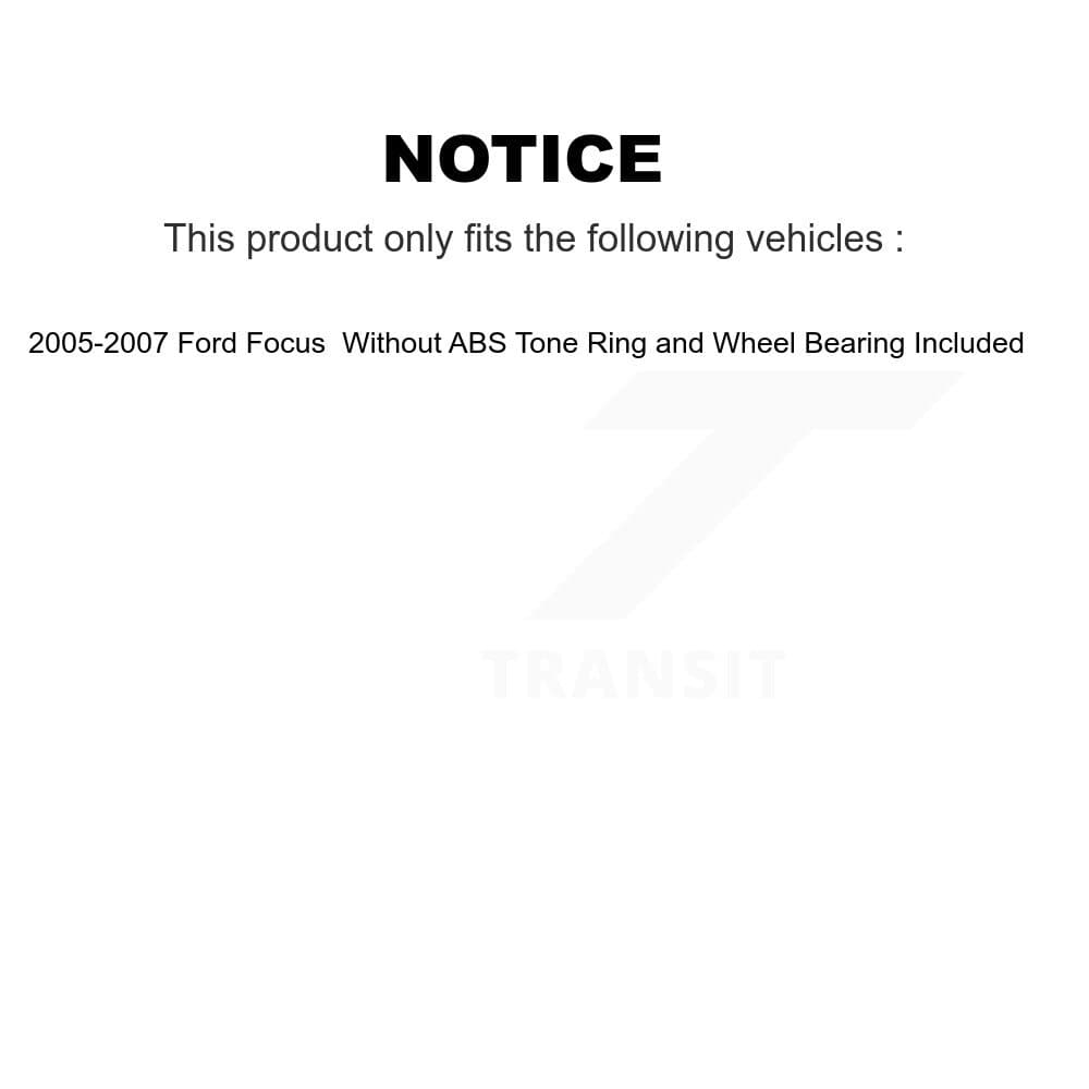 Transit Auto - KGS-101665 - Front and Rear Disc Brake Kits image 24