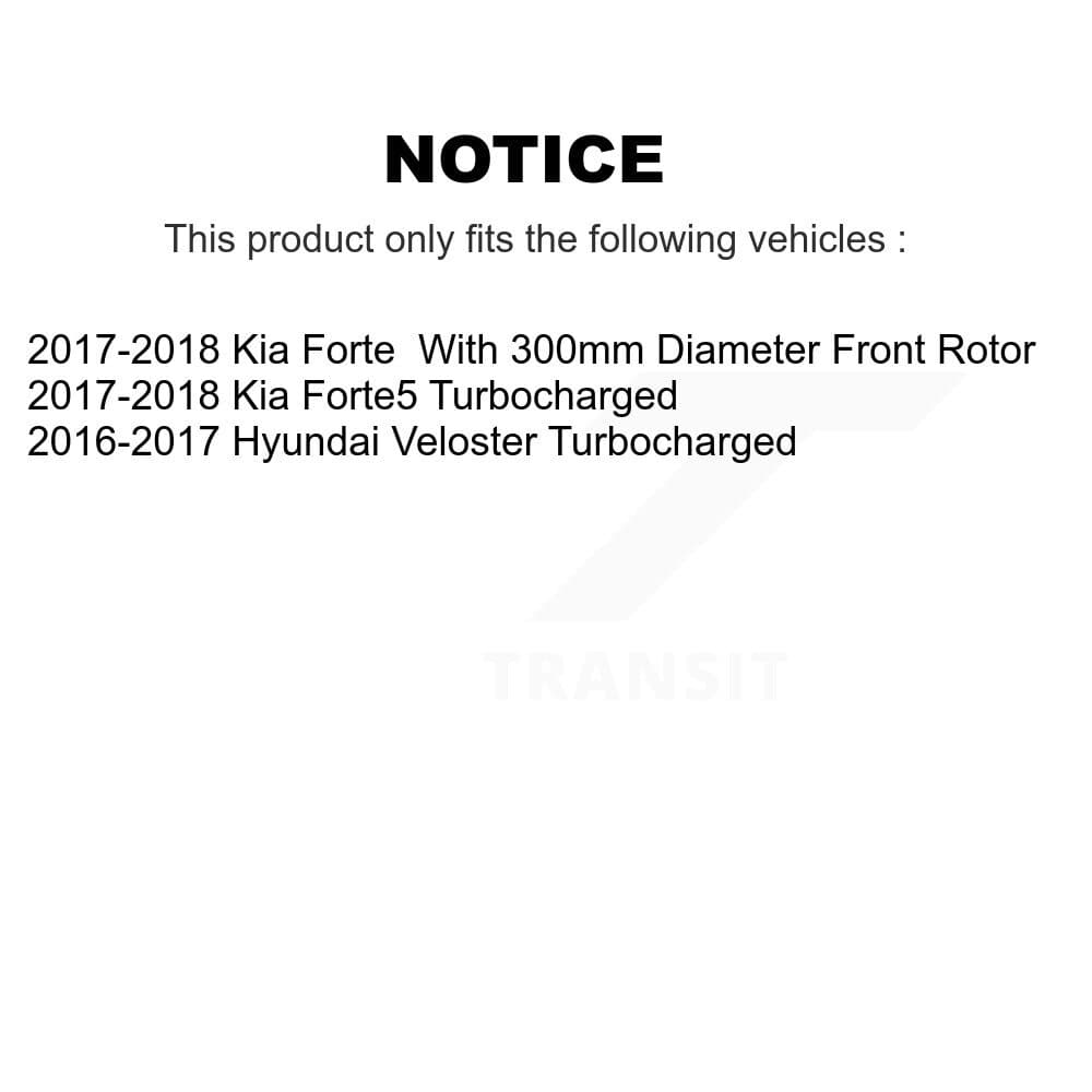 Transit Auto - KGS-101957 - Front and Rear Disc Brake Kits image 19