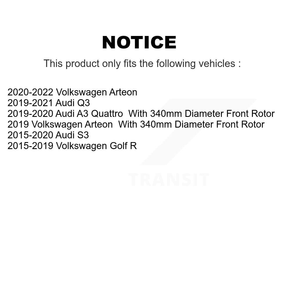 Transit Auto - KGS-101987 - Front and Rear Disc Brake Kits image 19