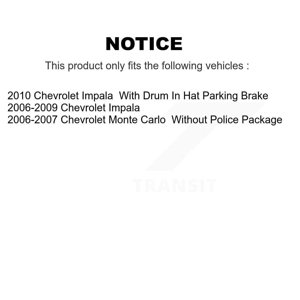 Transit Auto - KGS-102044 - Front and Rear Disc Brake Kits image 19