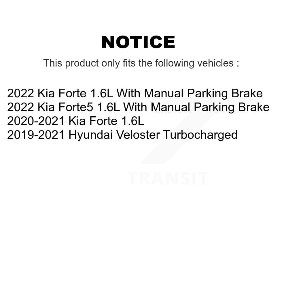Transit Auto - KGS-102458 - Front and Rear Disc Brake Kits image 19