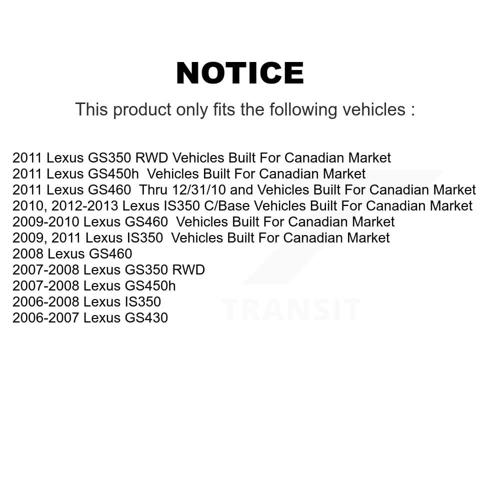 Transit Auto - KGS-102756 - Front and Rear Disc Brake Kits image 19
