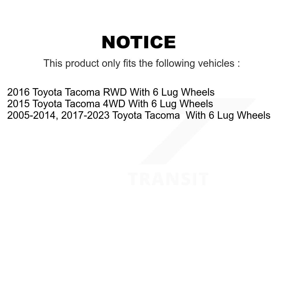 Transit Auto - KGS-102891 - Front and Rear Disc Brake Kits image 24