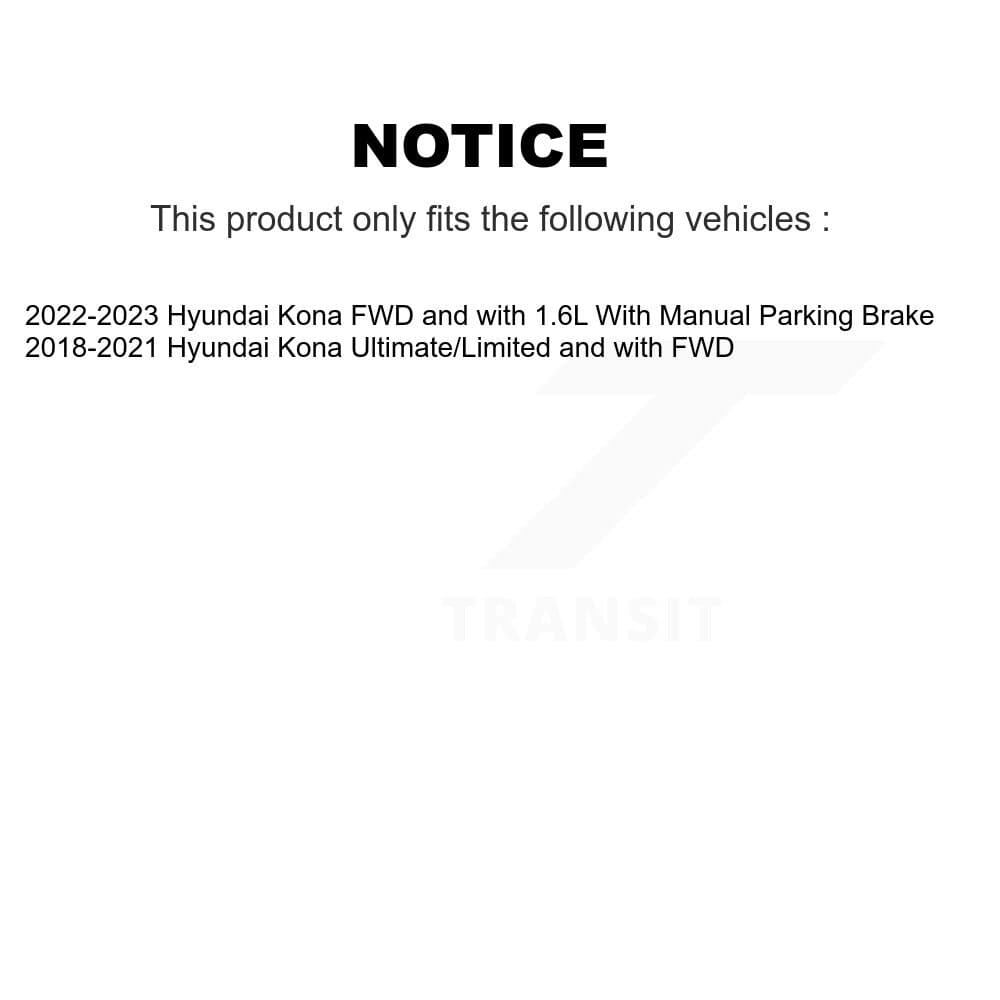 Transit Auto - KGS-102935 - Rear Disc Brake Kits image 19