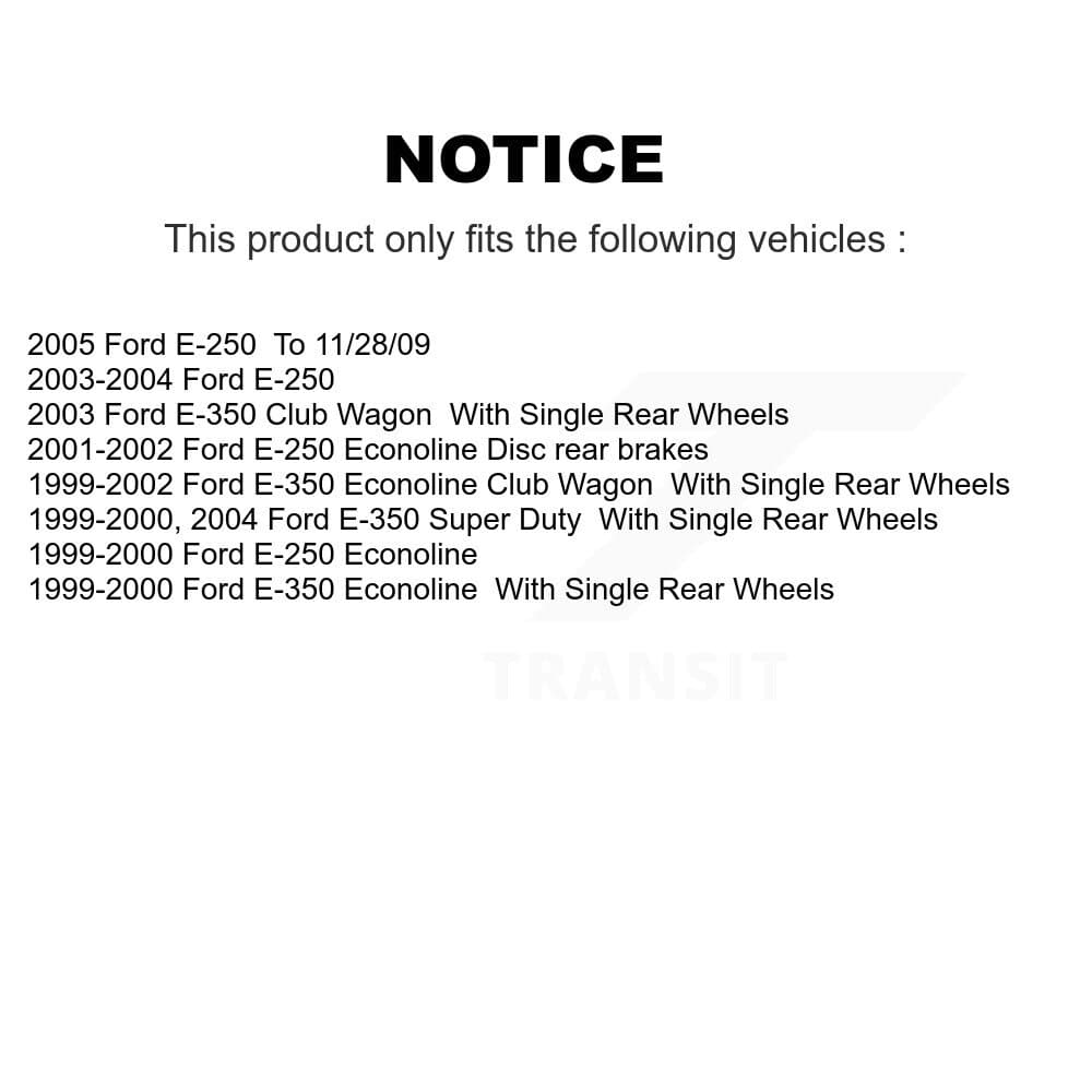 Transit Auto - KGS-103103 - Rear Disc Brake Kits image 19