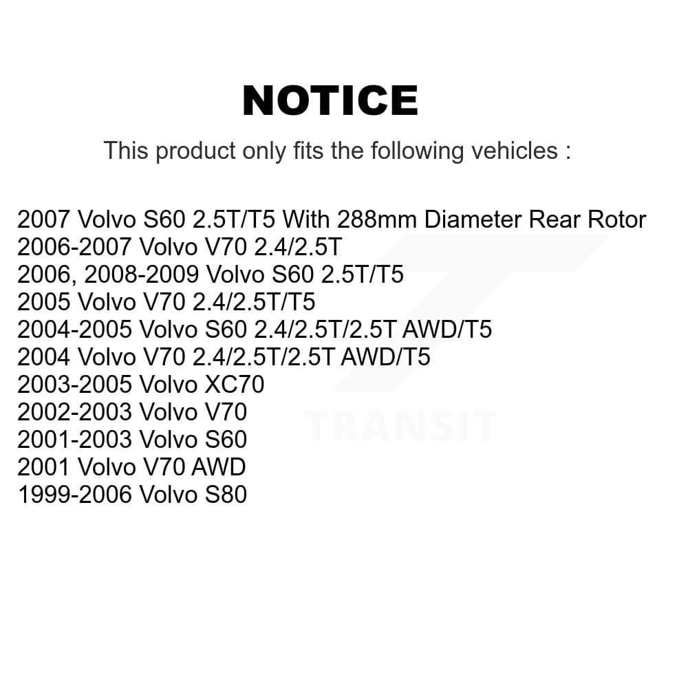 Transit Auto - KGS-103180 - Rear Disc Brake Kits image 19