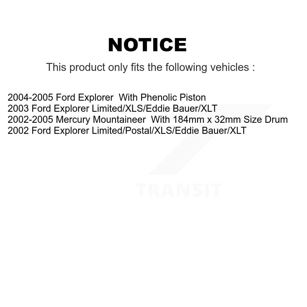 Transit Auto - KGS-103187 - Rear Disc Brake Kits image 19