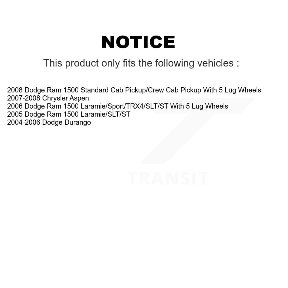 Transit Auto - KGS-103355 - Rear Disc Brake Kits image 19