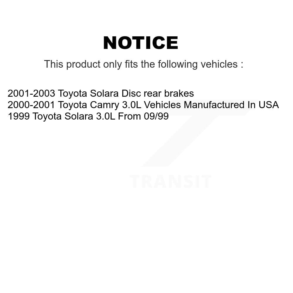 Transit Auto - KGS-103509 - Rear Disc Brake Kits image 19
