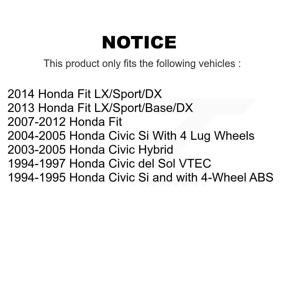 Transit Auto - KGT-100190 - Front Disc Brake Kits image 24