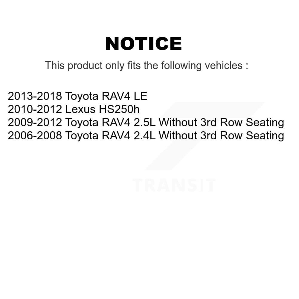 Transit Auto - KGT-101038 - Front and Rear Disc Brake Kits image 24