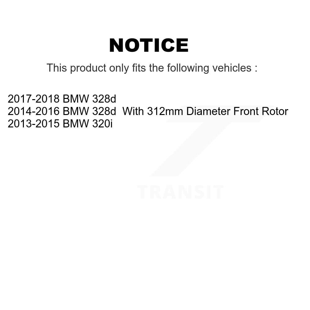 Transit Auto - KGT-101117 - Front and Rear Disc Brake Kits image 24