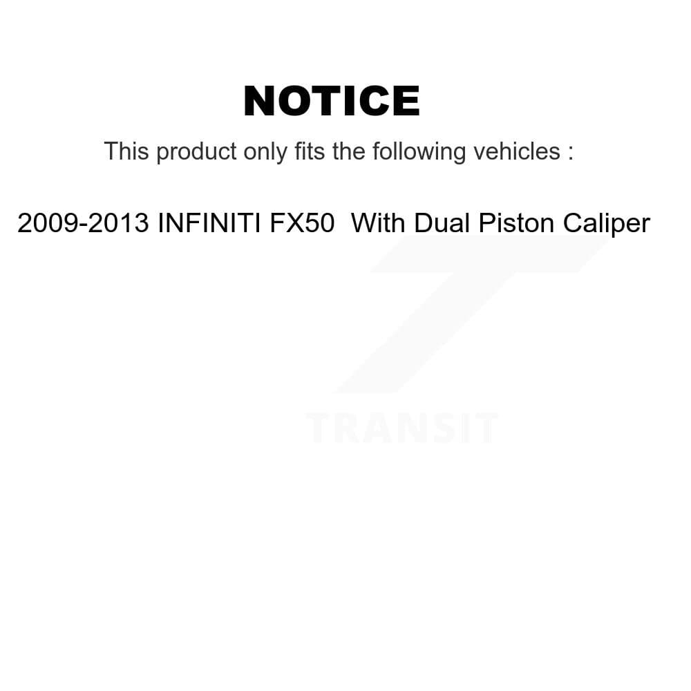 Transit Auto - KGT-101123 - Front and Rear Disc Brake Kits image 24