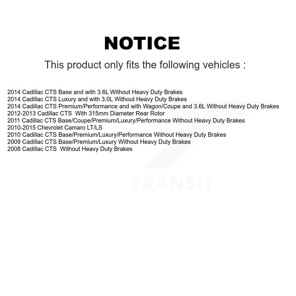 Transit Auto - KGT-101319 - Rear Disc Brake Kits image 24