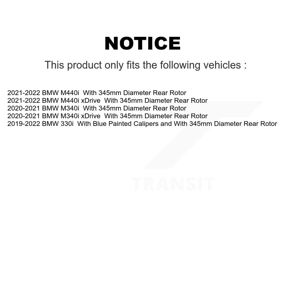 Transit Auto - KGT-103289 - Rear Disc Brake Kits image 24