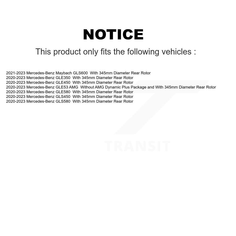Transit Auto - KGT-103552 - Rear Disc Brake Kits image 24