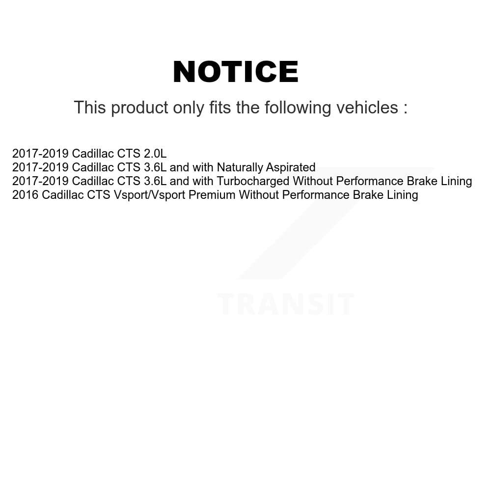 Transit Auto - KGT-103621 - Rear Disc Brake Kits image 24