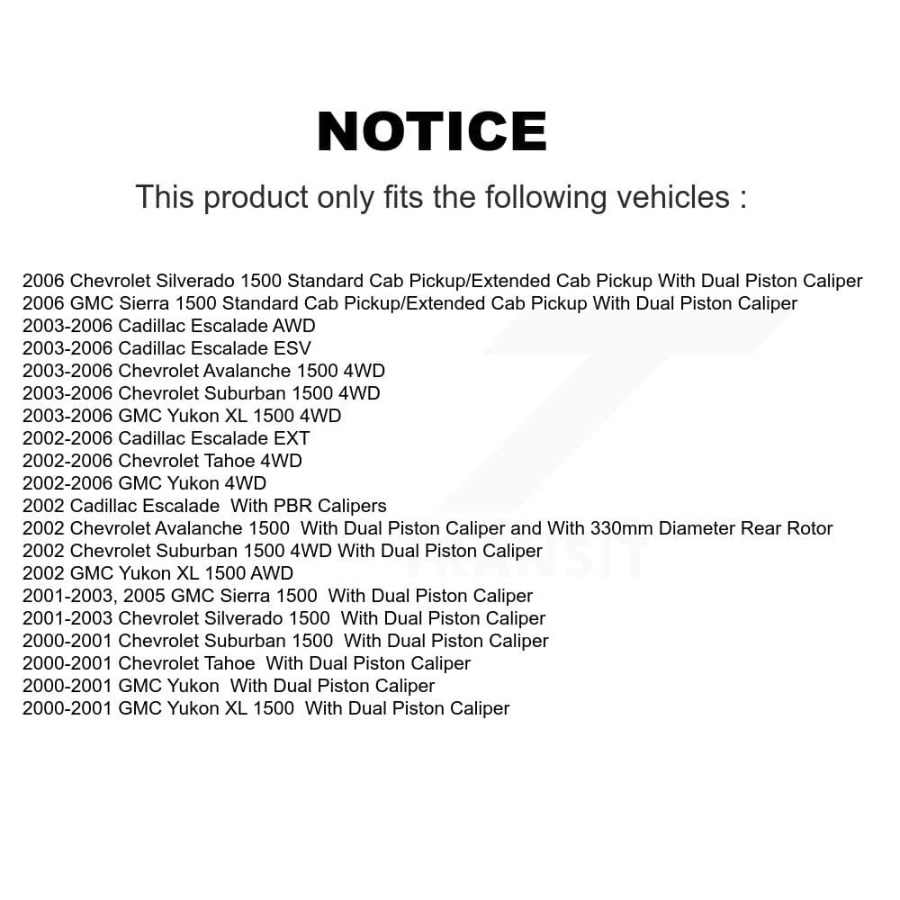 Transit Auto - KGT-103744 - Rear Disc Brake Kits image 24