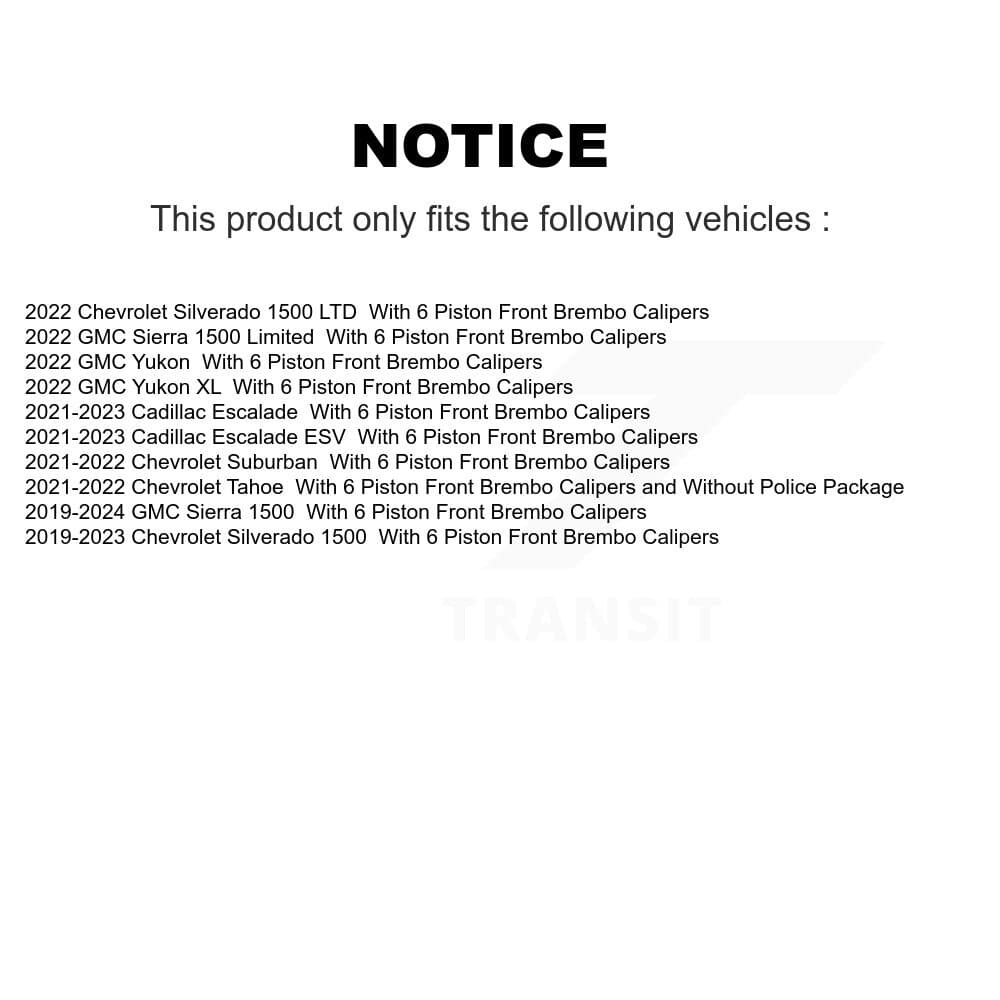 Transit Auto - KGT-104318 - Front Disc Brake Kits image 24