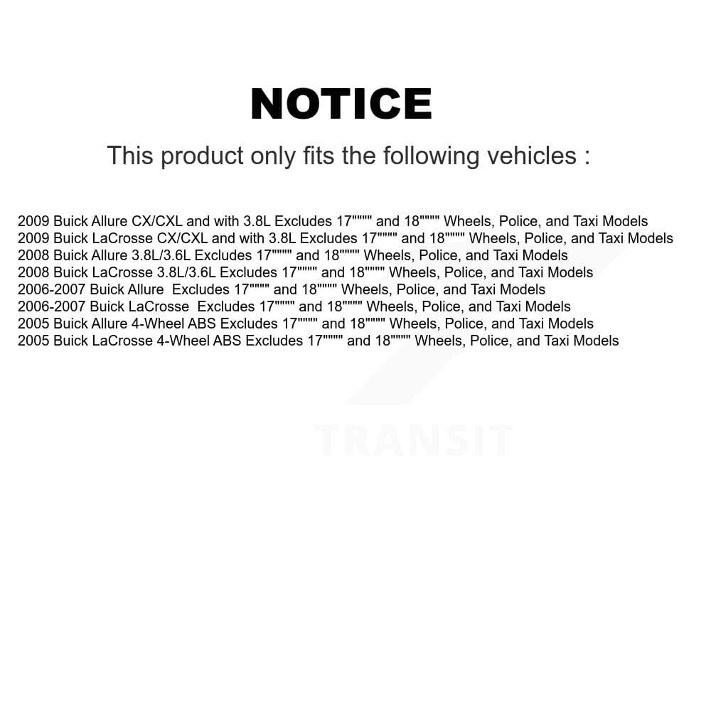 Transit Auto - KM-100014 - Front Suspension Strut and Coil Spring Assembly Kits image 24