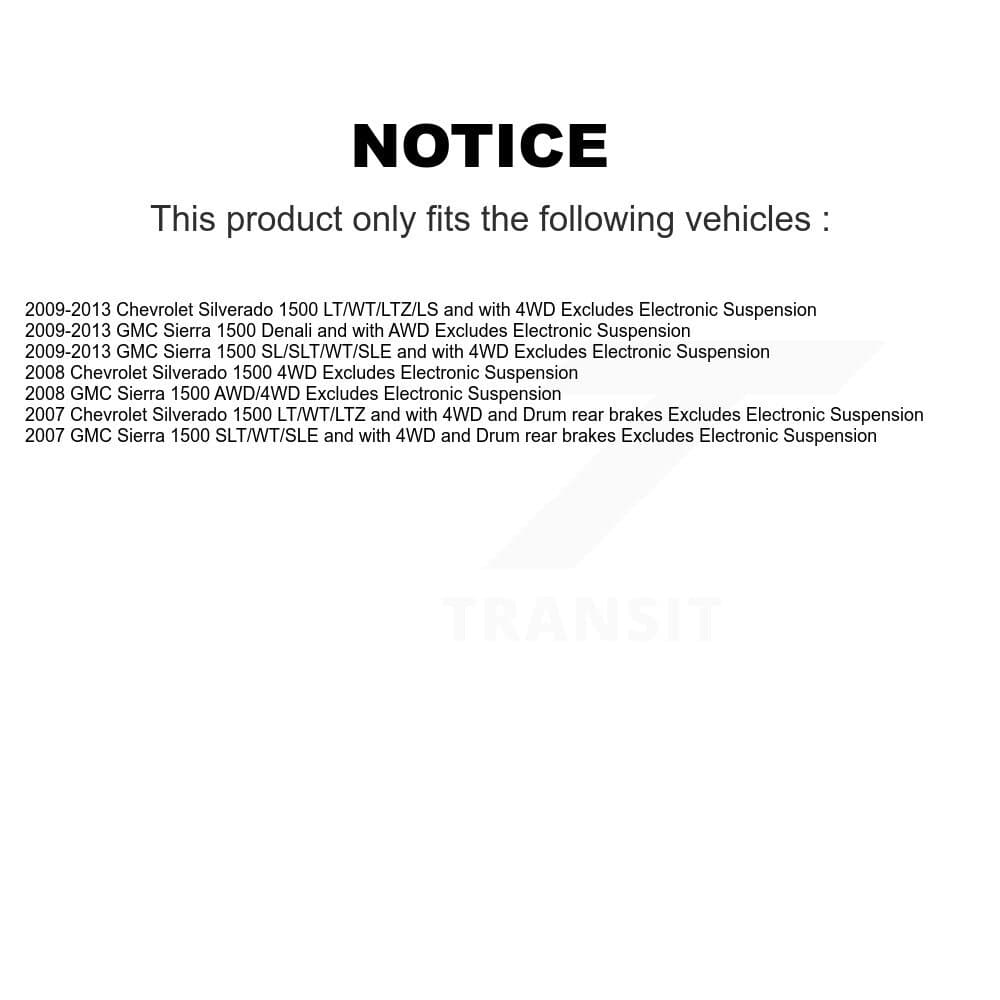 Transit Auto - KM-100165 - Front Suspension Strut and Coil Spring Assembly Kits image 19