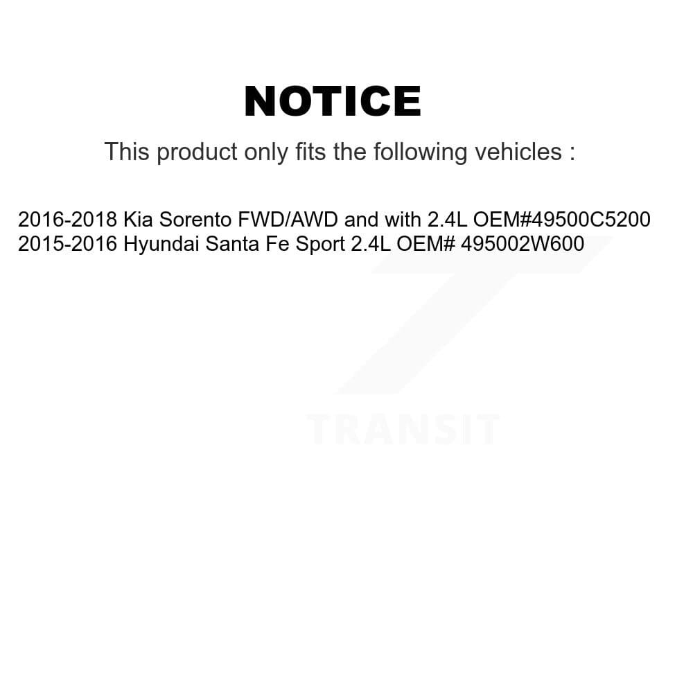 Kugel - KN7-100057 - Front Left CV Axle Shaft Kits image 11