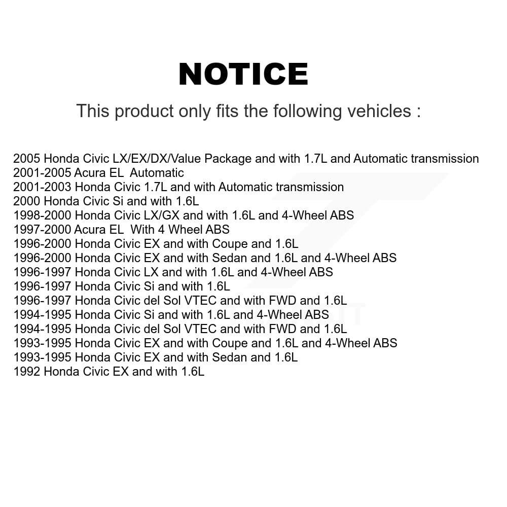 Kugel - KN7-100148 - Front Left CV Axle Shaft Kits image 11