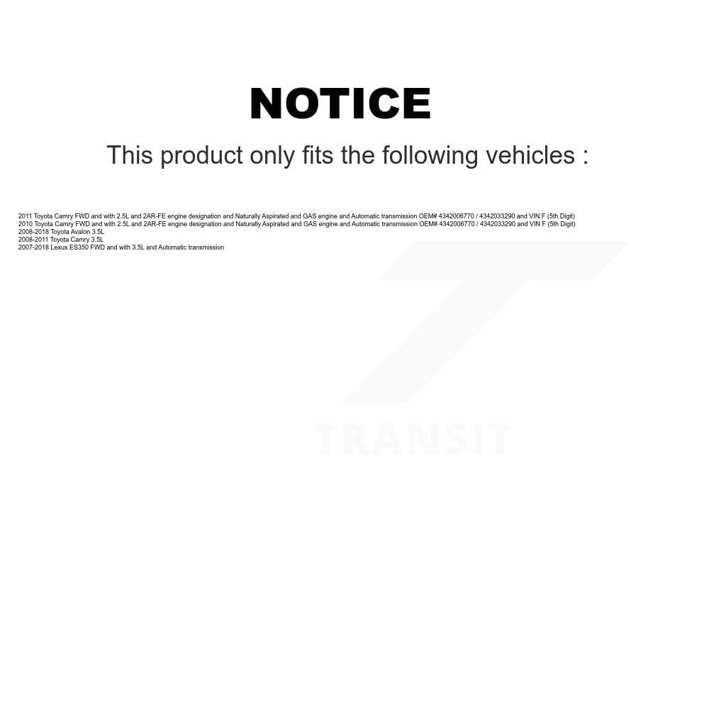 Kugel - KN7-100154 - Front Left CV Axle Shaft Kits image 11
