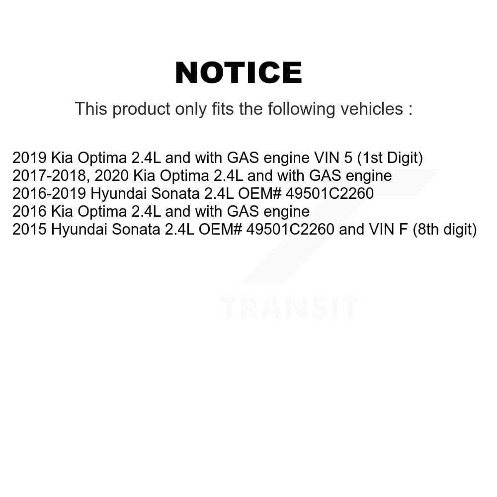 Kugel - KN7-100360 - Front Right CV Axle Shaft Kits image 11
