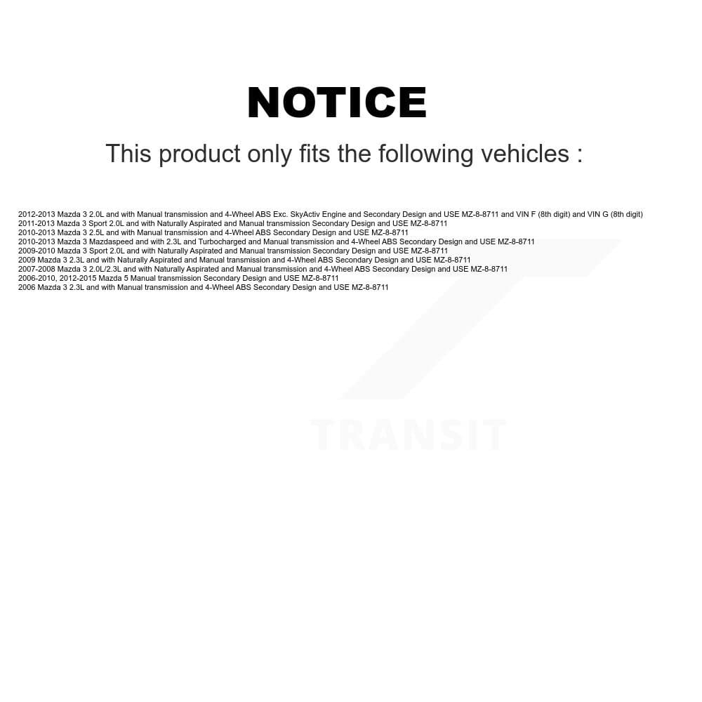 Kugel - KN7-100604 - Front Right CV Axle Shaft Kits image 11