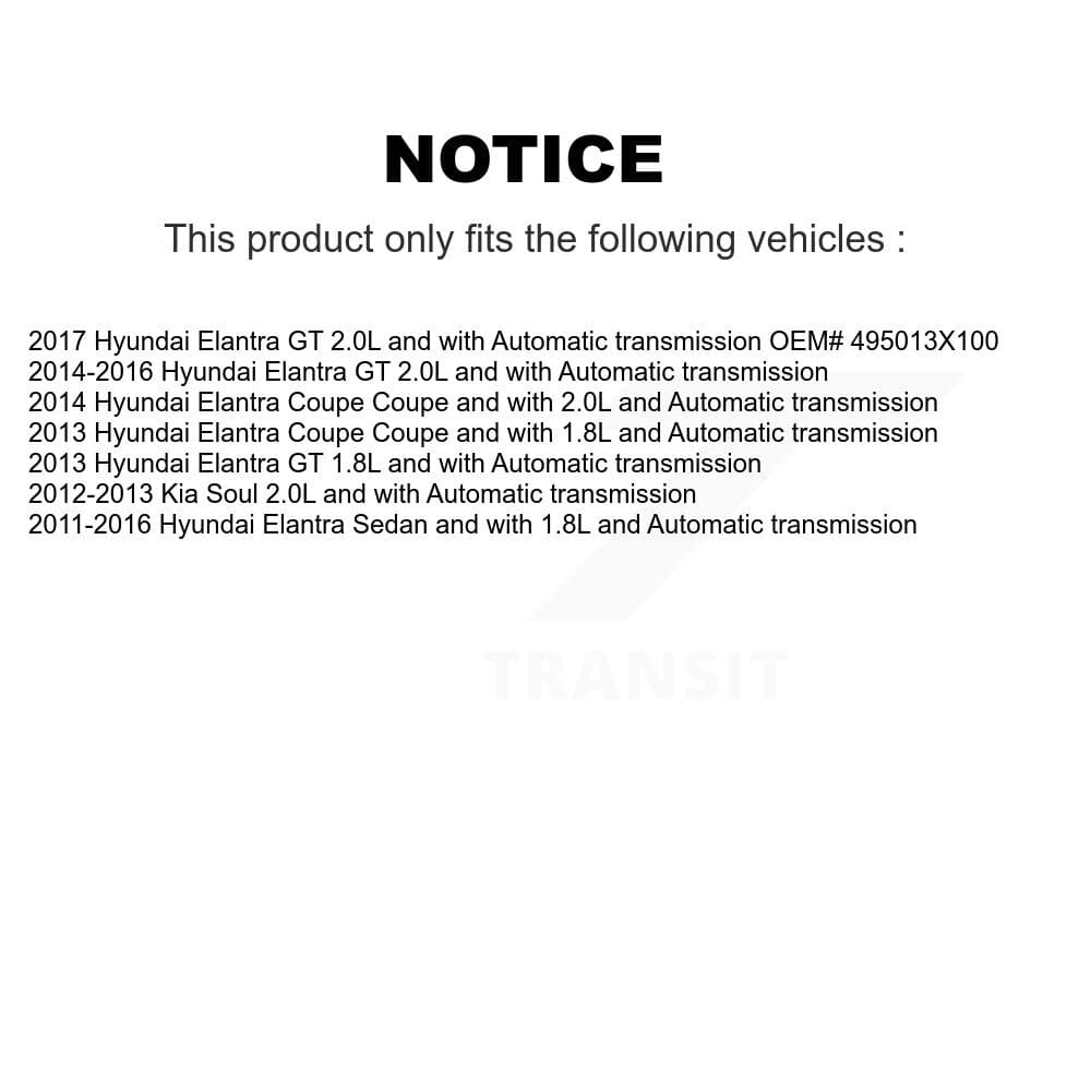 Kugel - KN7-100621 - Front Right CV Axle Shaft Kits image 11