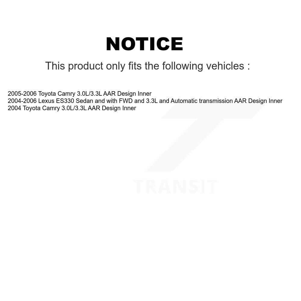 Kugel - KN7-100644 - Front Right CV Axle Shaft Kits image 11